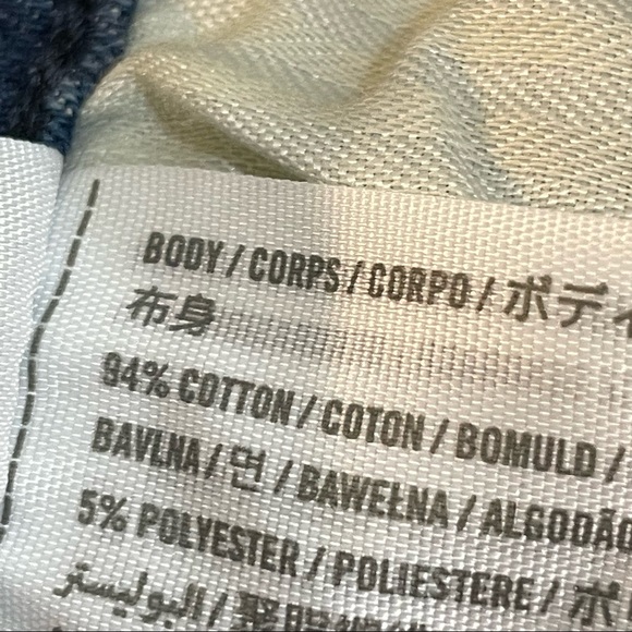 Abercrombie & Fitch Women's Medium Wash Denim Blue Zipper Leg High Rise Jeans 25 - Picture 7 of 11